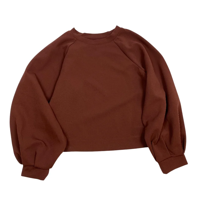 Top Long Sleeve By Prologue In Red, Size: S